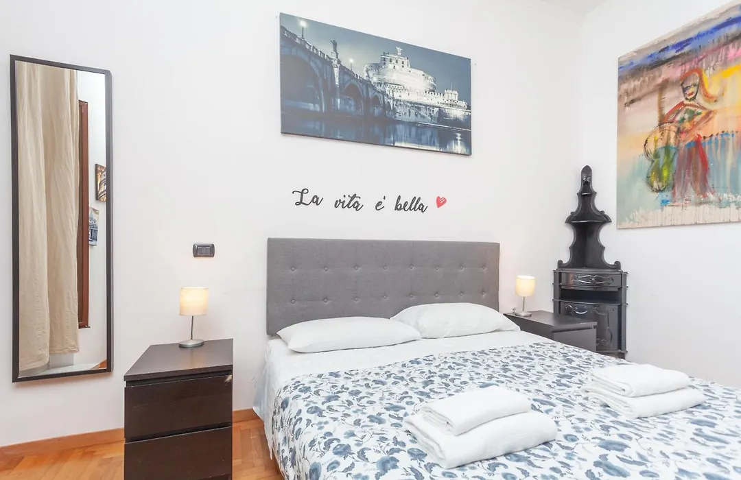 2 Bdr Family Apt Pellegrino - Campo Dei Fiori Navona-1